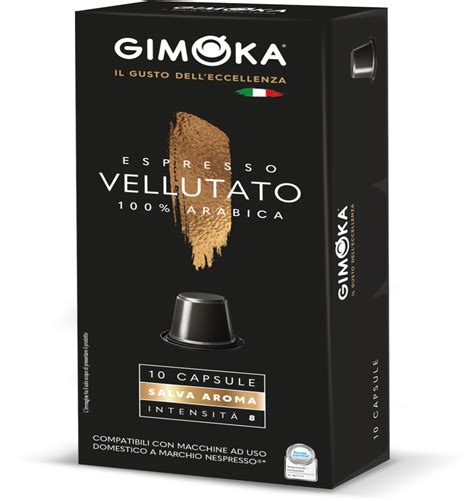 Gimoka Vellutato Nespresso Caps Espresso Club Egypt