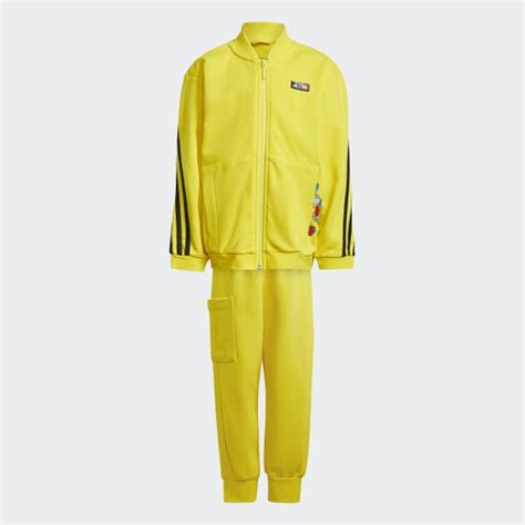 Adidas Yellow Tracksuit Ubicaciondepersonascdmxgobmx