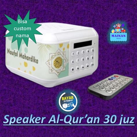 Jual Speaker Al Quran Murotal 30 Juz Lengkap Advance Tp 600 Putih