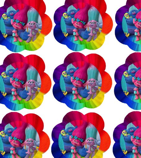 Trolls Movie Birthday Party Printable Files Movie Birthday Party