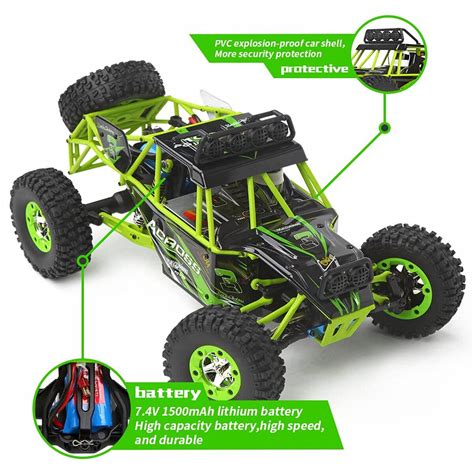 Wltoys G Wd Crawler Rc Led V