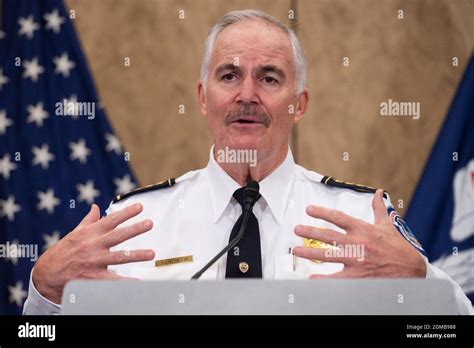 Washington DC USA 17th Sep 2021 U S Capitol Chief Of Police Tom