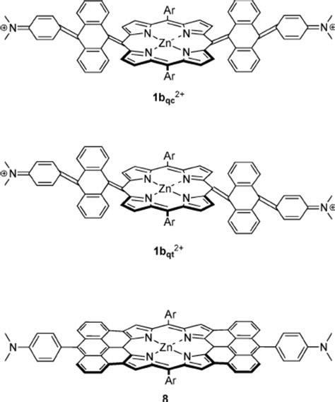 Planarisation Of Porphyrin 1b Upon Oxidation Formation Of Quinoidal