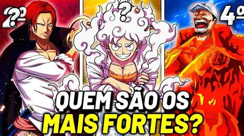 Top Personagens Mais Fortes De One Piece Vivos Atualmente Youtube