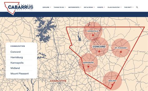 🎉 Explore Cabarrus Launches New Interactive Website