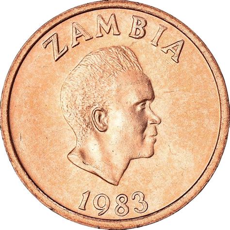 Zambia Ngwee Coin Kenneth Kaunda Martial Eagle Ebay