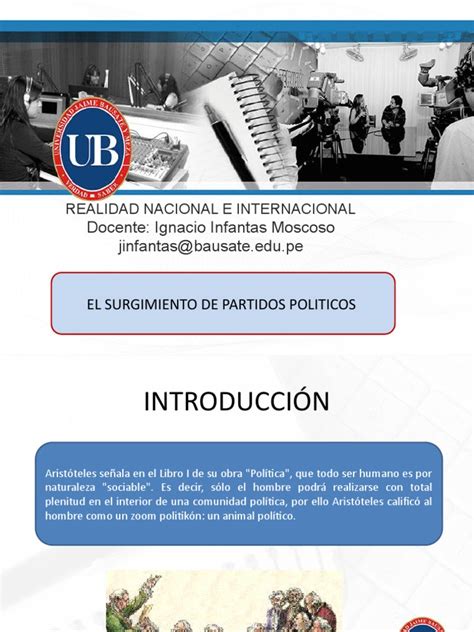 Surgimiento De Los Partidos Politicos Pdf