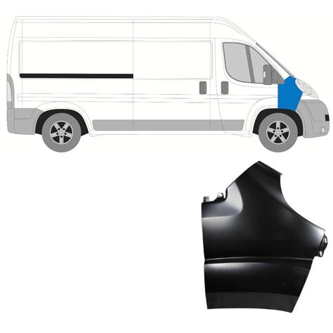 Fiat Ducato 2006 2014 Vorne Kotflügel Rechts EasyParts