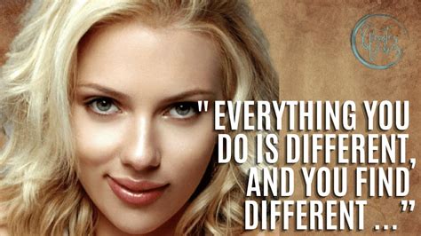 Scarlett Johansson Quotes Of Life And Success YouTube