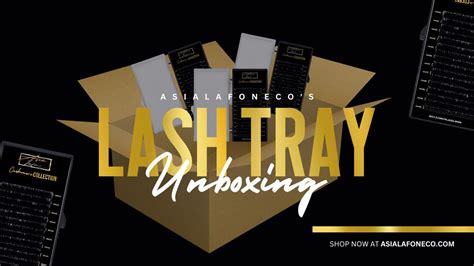 Lash Tray Unboxing Youtube