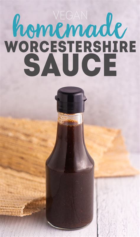 Vegan Worcestershire Sauce