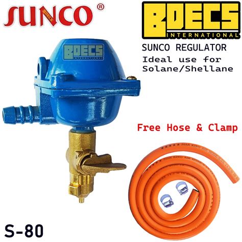 Sunco LPG Regulator For Solane Shellane S80 High Quality With Free