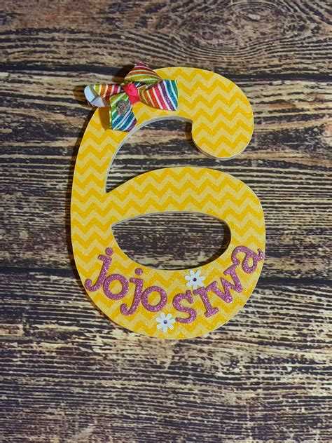 Jojo Siwa party letters Jojo Siwa numbers Jojo Siwa Letters | Etsy