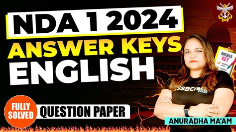 Nda 1 2024 English Question Paper Answer Keys And Analysis