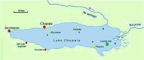 Lake Chapala Mexico Map