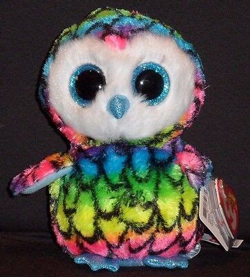 Ty Beanie Boos Aria The Owl Claire S Exclusive Mint With Mint