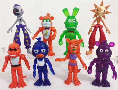 8pcs Set Five Nights At Freddy's FNAF Nightmare Action Figur - Inspire Uplift