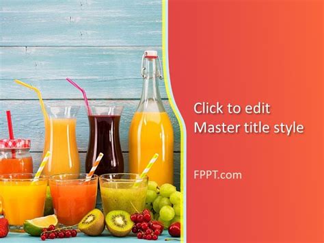 Food And Drinks Powerpoint Templates