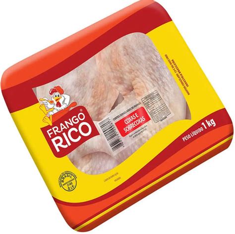 Loja 05 Av Potirendaba Rio Preto COXA SOBRECOXA FRANGO RICO 1KG BDJ