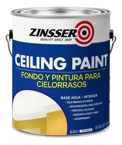 Fondo Y Pintura Para Cielorrasos Ceiling Paint L Zinsser