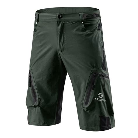 X Tiger Pantalones Cortos De Ciclismo Para Hombre Con Almohadilla De