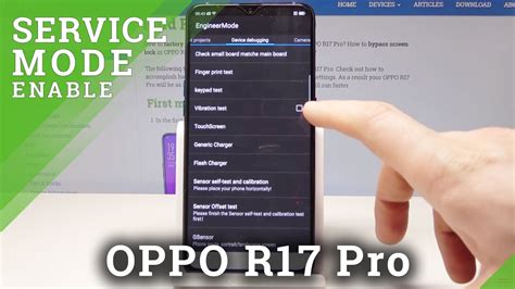 How To Enter Engineer Mode In Oppo R Pro Service Code In Oppo Youtube