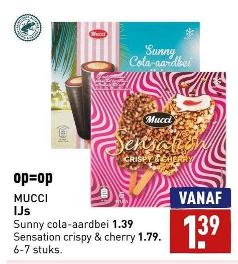 Mucci Ijs Aanbieding Bij Aldi