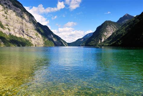 Konigssee Lake stock image. Image of konigssee, clean - 11029677