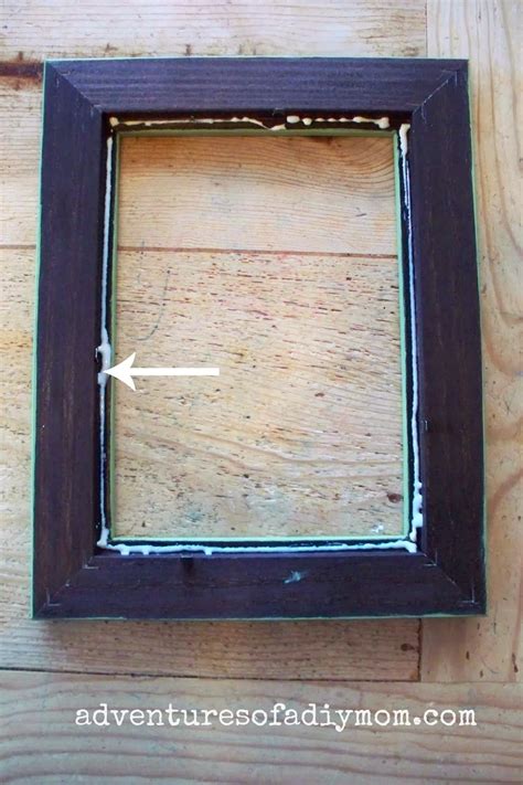 How To Make A Beadboard Picture Frame Adventures Of A Diy Mom