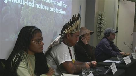 Cop15 Indigenous Leaders Want Conservation Role