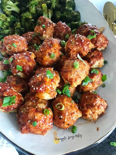 Asian Chicken Meatballs