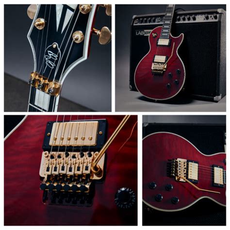 New Release Epiphone Alex Lifeson Les Paul Custom Axcess