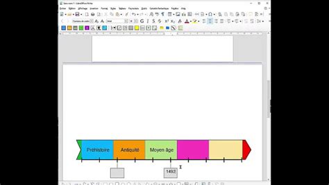 Comment Cr Er Une Frise Chronologique Avec Libre Office Action