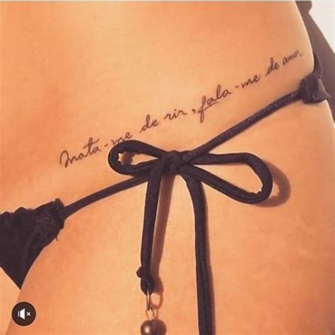 Tatuagem na Virilha As 74 Inspirações Mais Femininas e Sensuais