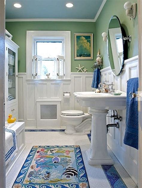 34 Amazing Coastal Style Nautical Bathroom Designs Ideas Haus Deko