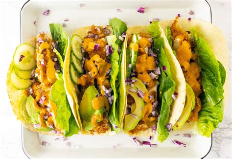 Krokante Kip Tacos Met Chipotle Saus Mexicankitchen