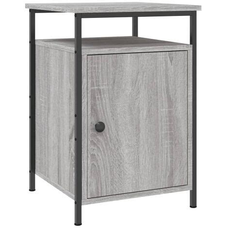 Maison Exclusive Nachttische Stk Grau Sonoma X X Cm Holzwerkstoff