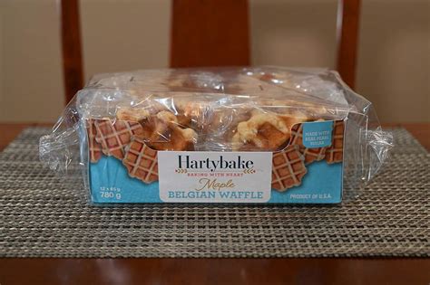 Costco Hartybake Maple Belgian Waffles Review Costcuisine