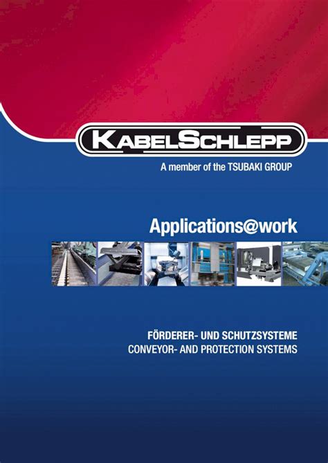 Pdf Applications Work Tsubaki Kabelschlepp Modulare Bauweise Mit