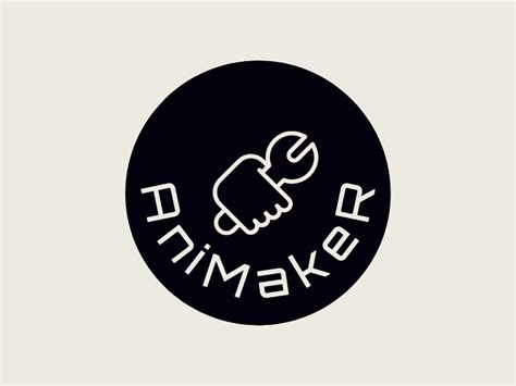 AniMakeR logo design - LogoAI.com