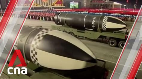 North Korea Unveils New Submarine Launched Ballistic Missile At