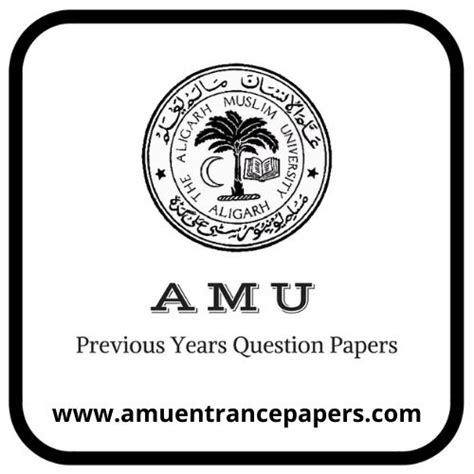 AMU Previous Year Question Papers PDF Download All Subject