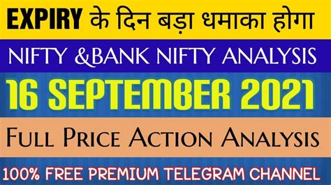 Nifty And Bank Nifty Tomorrow Prediction 16 Sep Nifty And Bank Nifty On