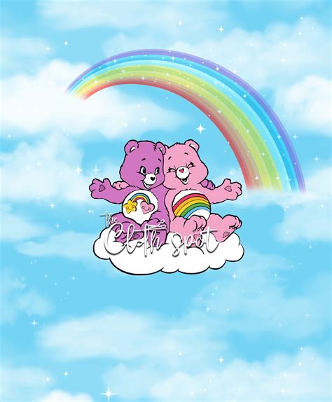 Care Bears Cloud Panel The Cloth Spot