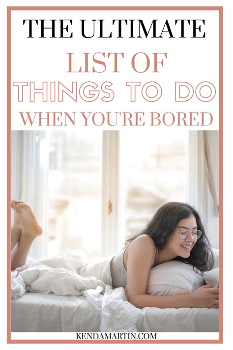 101 Productive Things To Do When Youre Bored Productive Things To Do