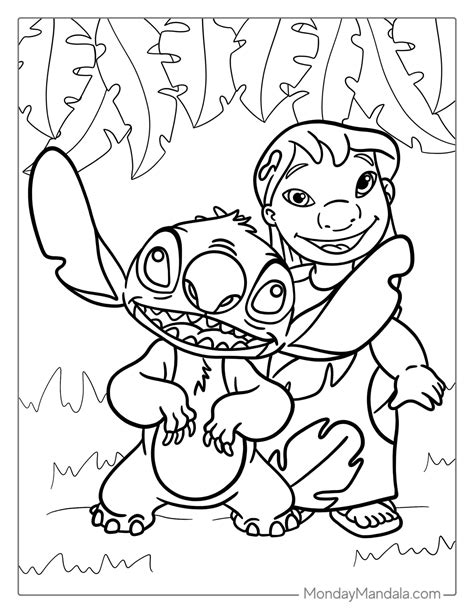 42 Lilo Stitch Coloring Pages Free Pdf Printables Artofit