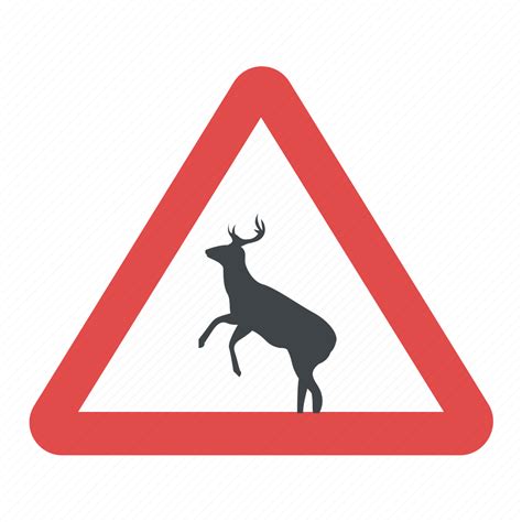 Animal crossing sign, road alerts, road sign, traffic rules, wild ...