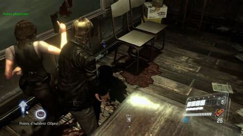 Pré test Resident Evil 6 Découverte de la Campagne Leon en Coop