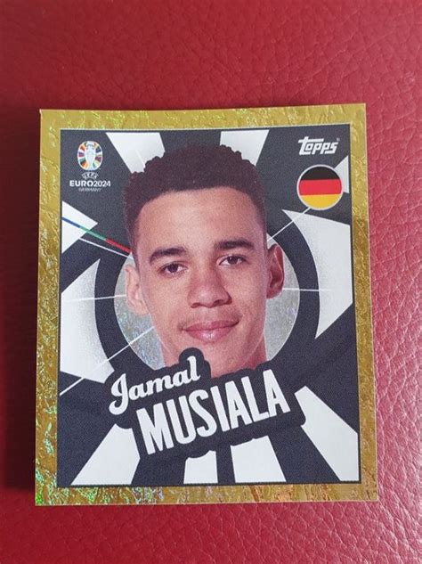 Topps UEFA Euro 2024 Sticker GOLD GER PTW JAMAL MUSIALA Acheter Sur