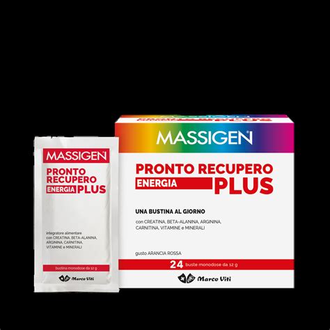 Massigen Pronto Recupero Plus 24 Bustine 2 Omaggio Farmacie Vigorito